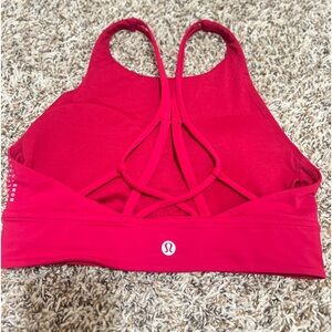 Lululemon × Soulcycle Ride & Reflect high coverage sports bra women's Size 4